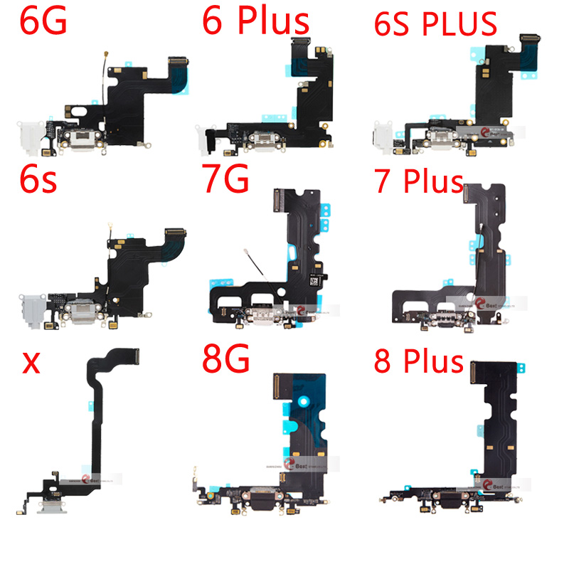 For iPhone Charging Port Dock Connector Flex Cable