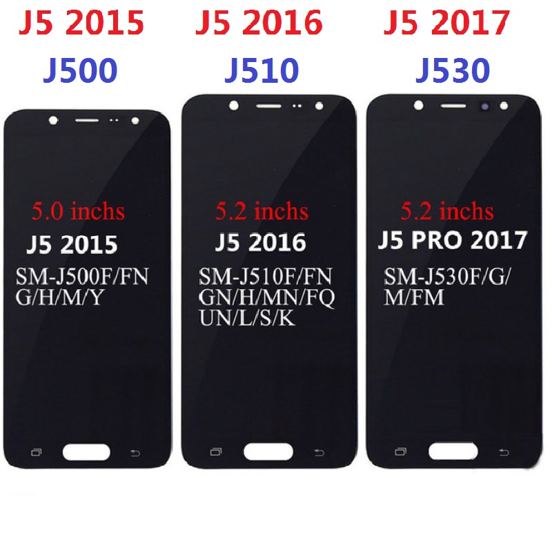 For SAMSUNG J5 2015 2016 2017 LCD Display 