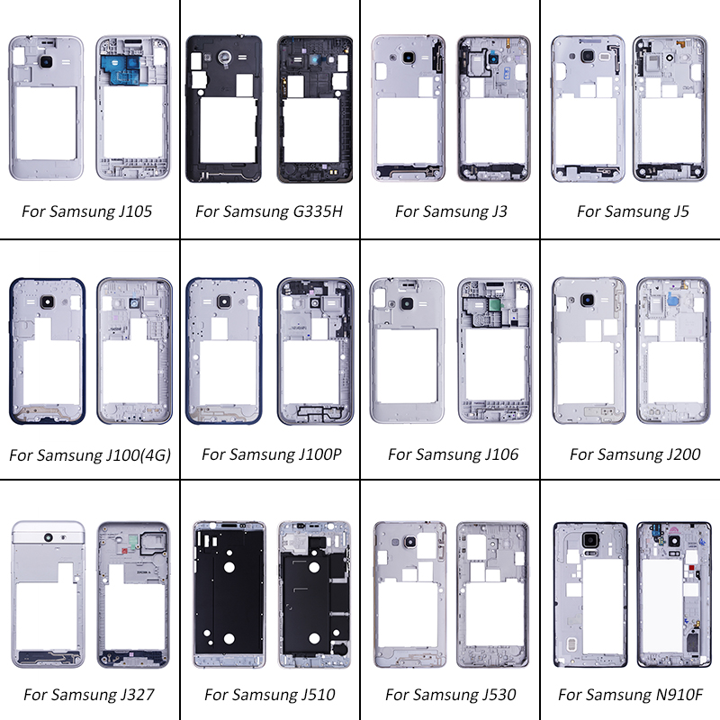 For SAMSUNG Galaxy J Note Back Middle Frame - 副本