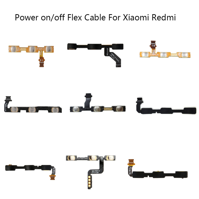For Xiaomi MI MIX MAX Redmi A1/A2/4A/5A/NOTE Volume Button Power Switch On Off Button Flex Cable 