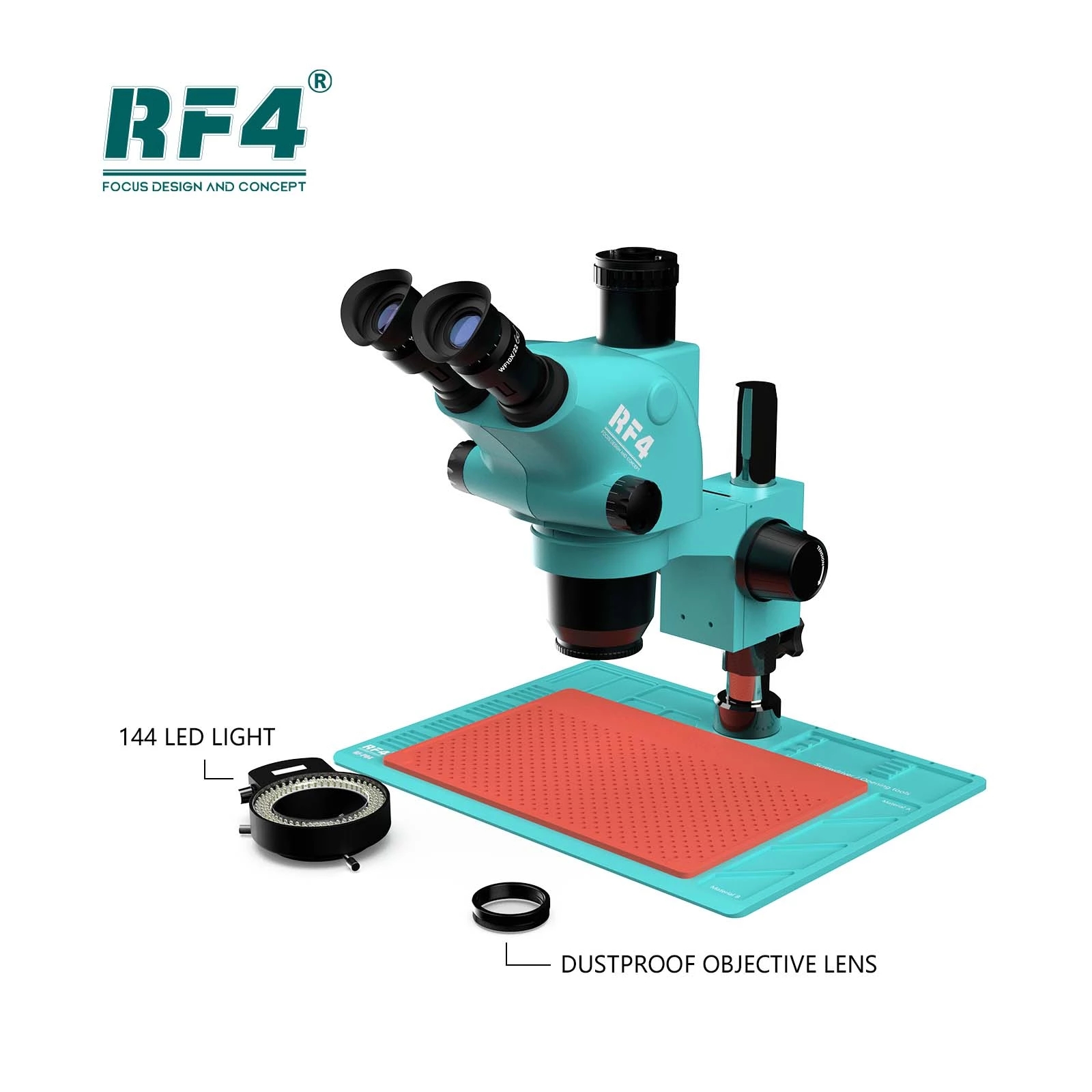 RF4 Series Trinocular Microscope