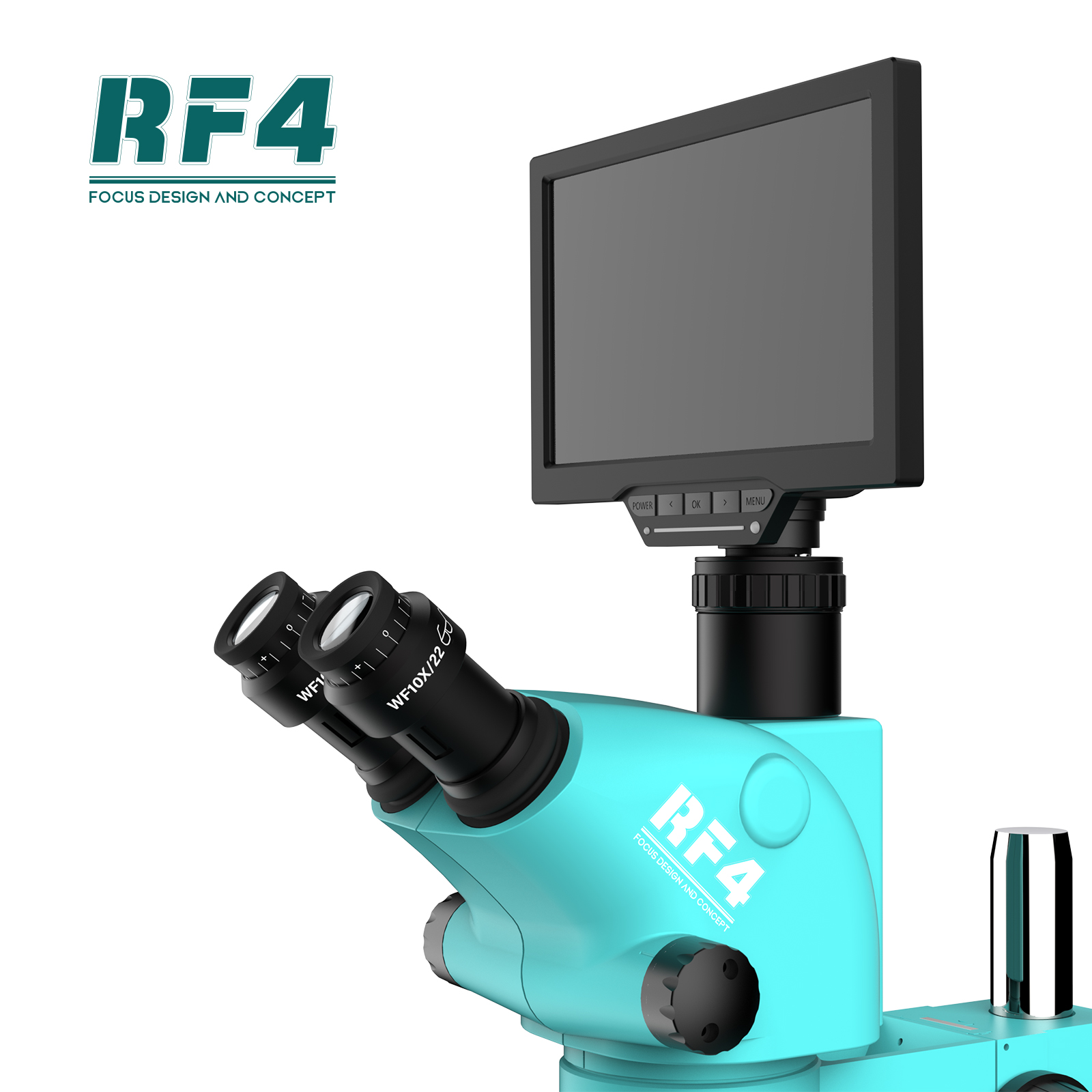 RF4 Series Trinocular Microscope