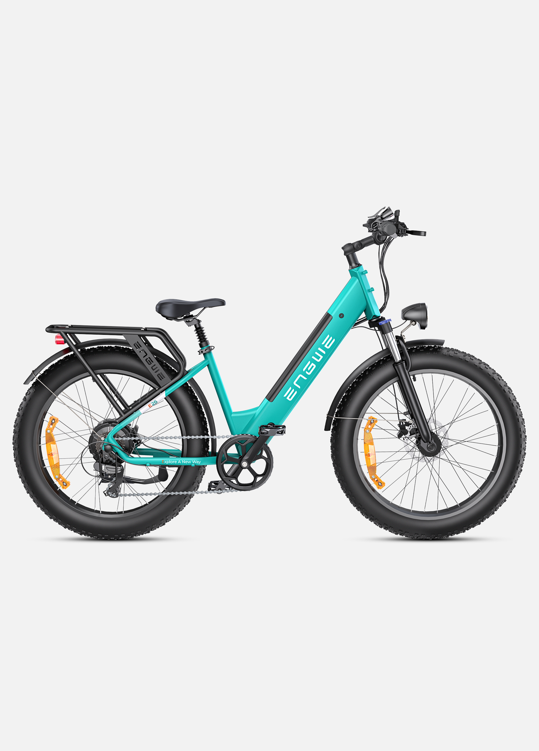 48V 250W/750W 16AH Long Range Dual Suspension Engwe Mountain Fat Tire E-bike